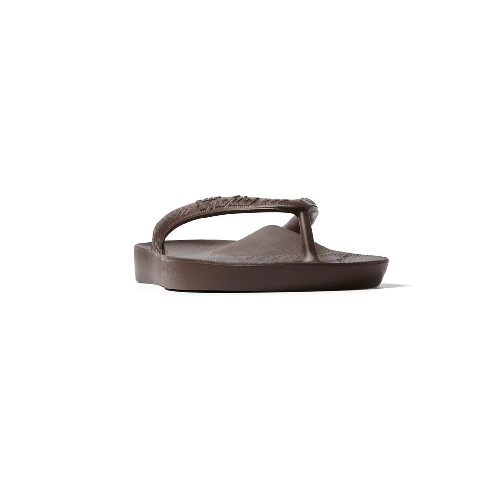 Arch Support Thongs - Brown