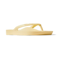 Arch Support Thongs - Lemon