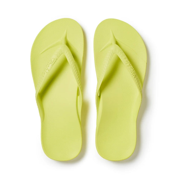 Arch Support Thongs - Limelight