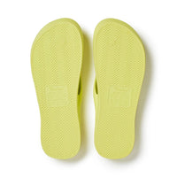 Arch Support Thongs - Limelight