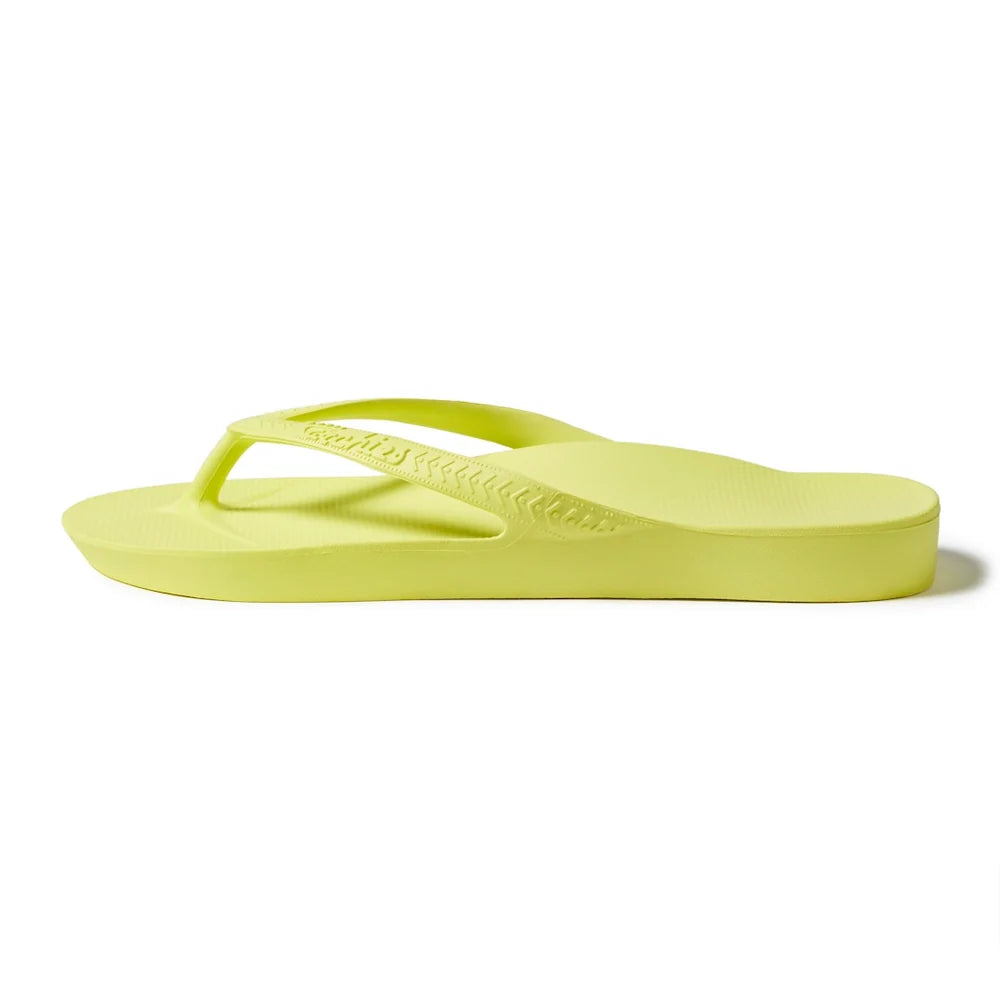 Arch Support Thongs - Limelight