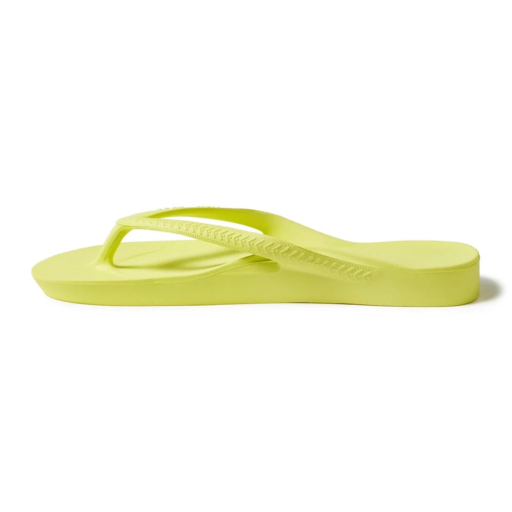 Arch Support Thongs - Limelight