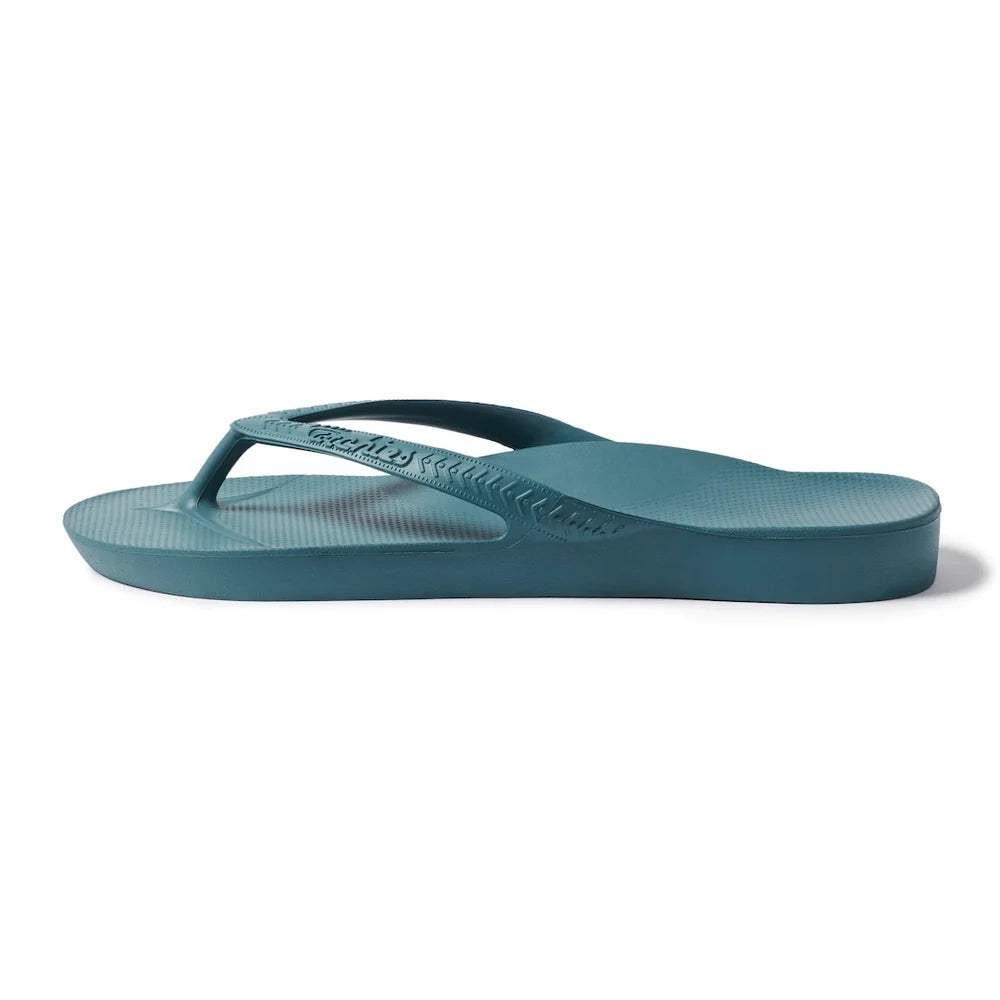 Arch Support Thongs - Teal