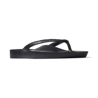 Arch Support Thongs - Classic Black