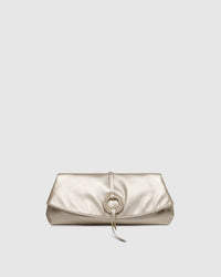 Asha Clutch - Champagne Gold