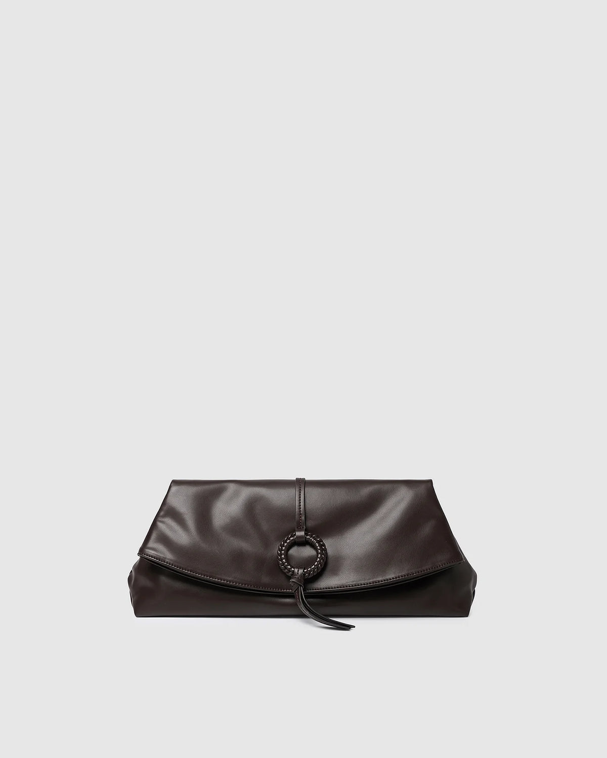 Asha Clutch - Chocolate