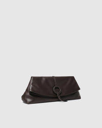 Asha Clutch - Chocolate