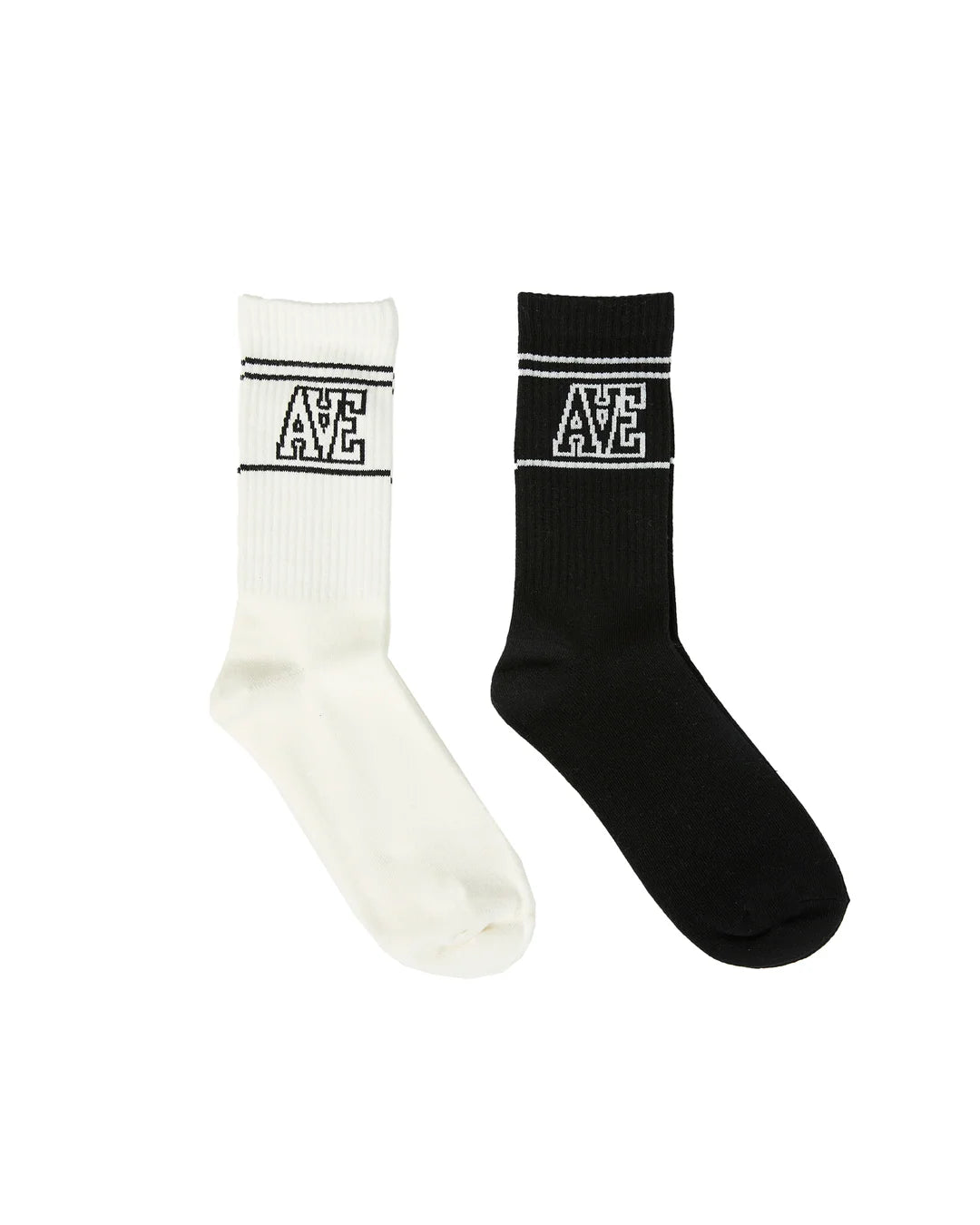 Athletica Sock 2 Pack - Black