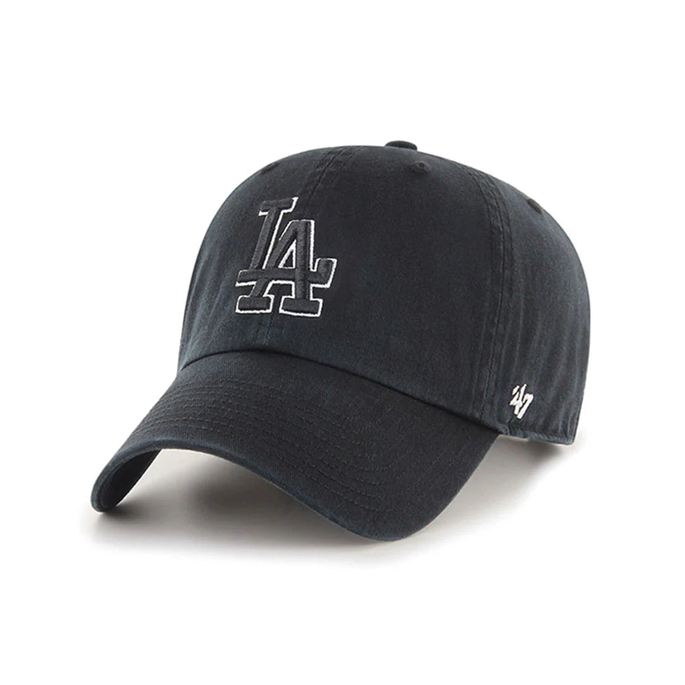 Los Angeles Dodgers Black/White 47 Clean UP
