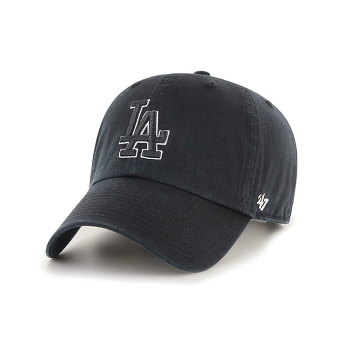 Los Angeles Dodgers Black/White 47 Clean UP