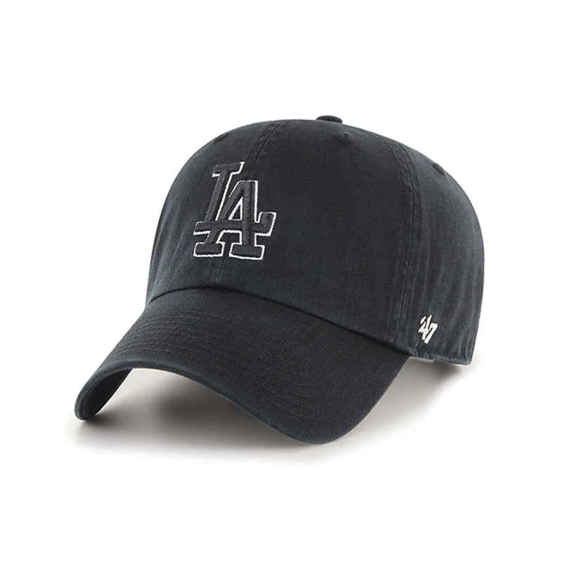 Los Angeles Dodgers Black/White 47 Clean UP