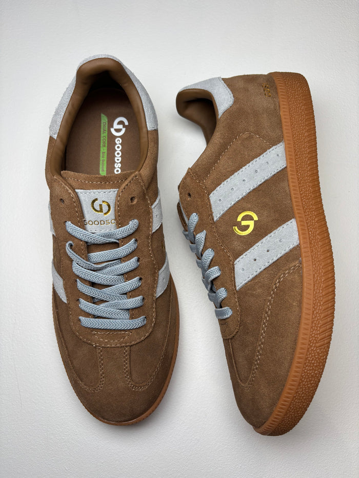 Goodsole 2001 Parallel - Smoke Brown/Smoke Blue Suede