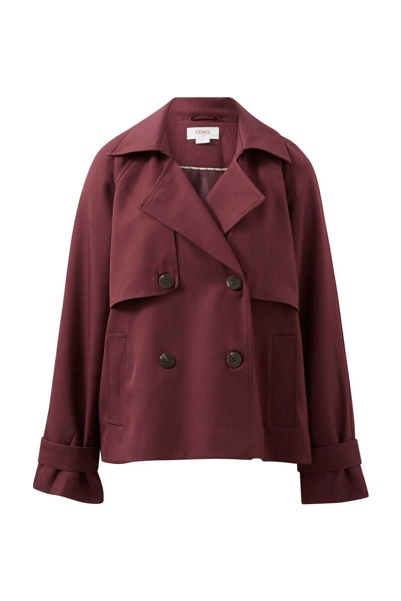 Short Trench Coat - Port