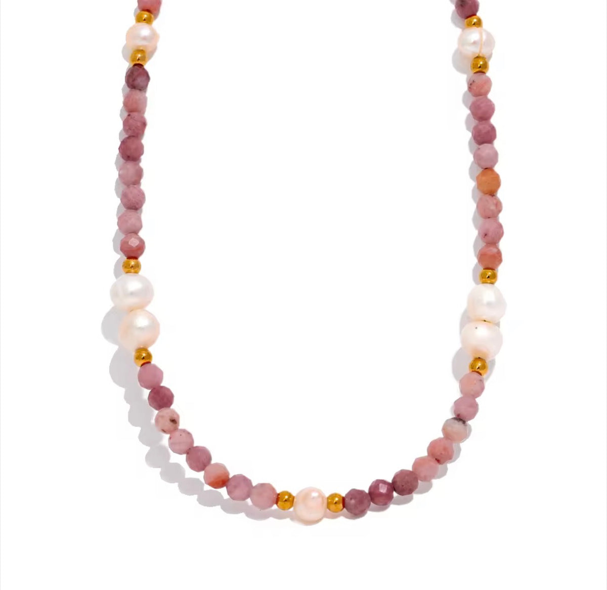 Rosewater Stone Necklace