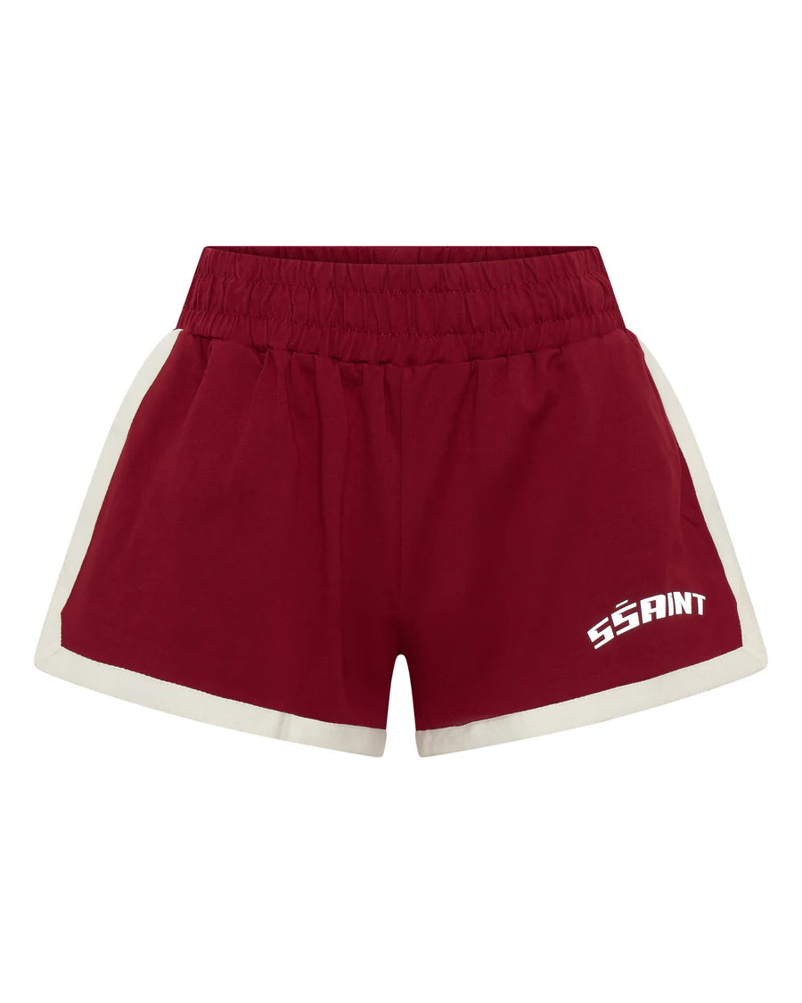 Reflective V Shorts - Cherry