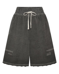 Distressed Lounge Shorts