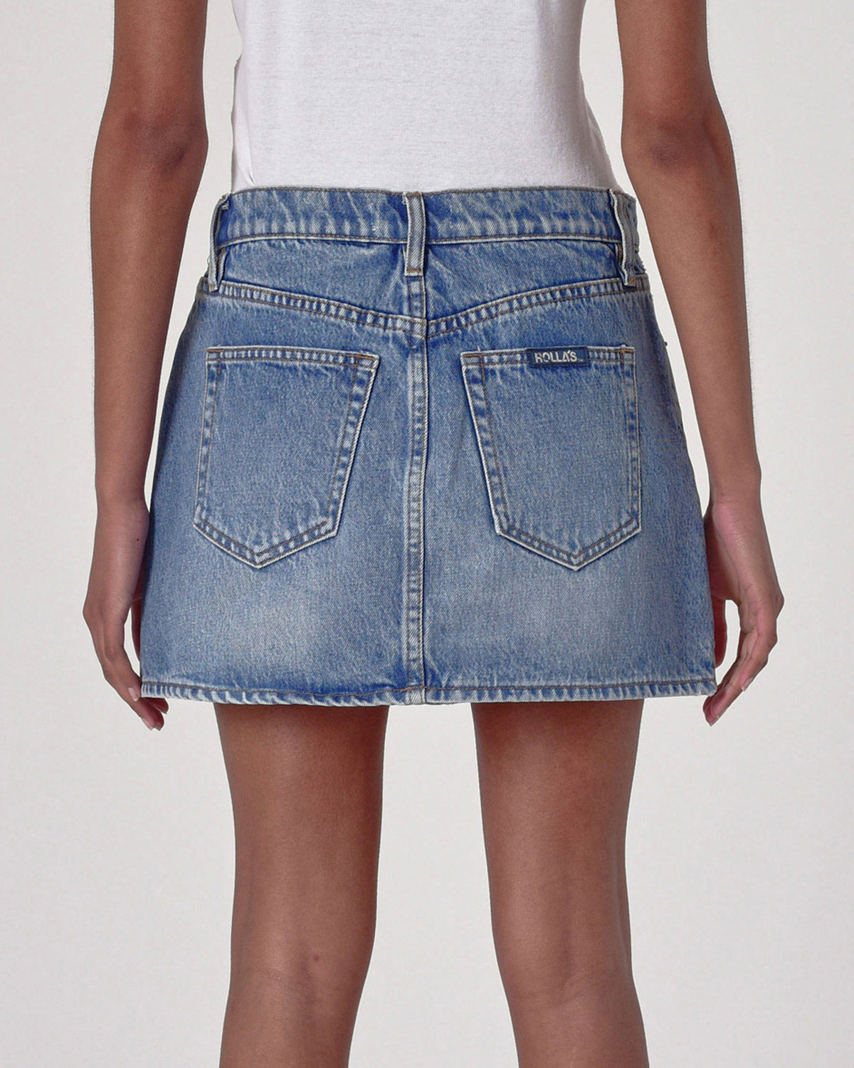 90s Relaxed Mini Skirt - Lennon Vintage