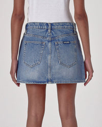 90s Relaxed Mini Skirt - Lennon Vintage