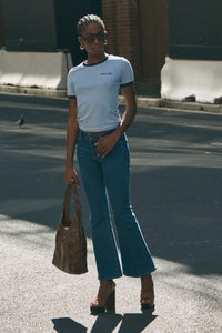 Downtown Flare Jean - Canyon Stone