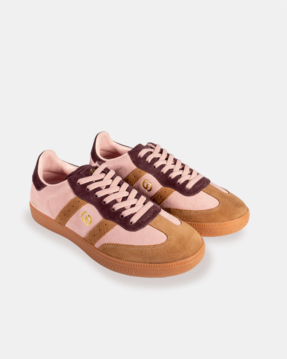 Goodsole 2001 Parallel - Mousse Powder/Chocolate Multi Suede