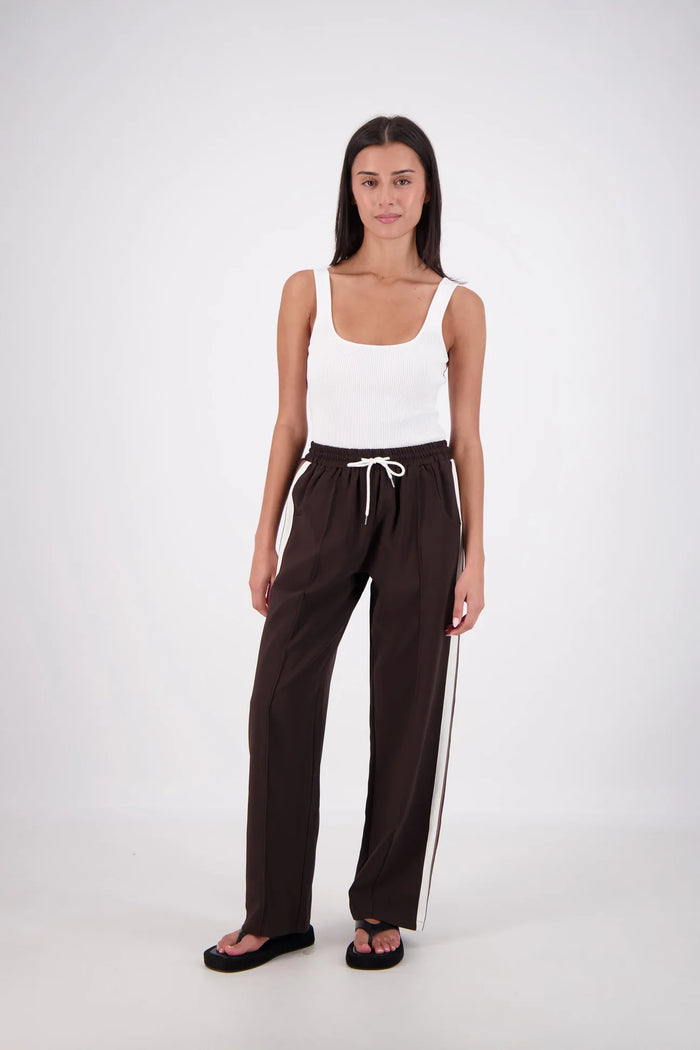 Cassis Trouser - Dark Brown