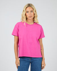 AAE Washed Tee - Fuchsia