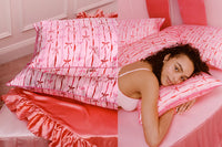 Strawberry Cupcake Queen Zippered Pillowcase