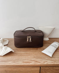 Baby Hepburn Cosmetic Case - Chocolate