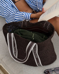 Bali Beach Bag - Chocolate