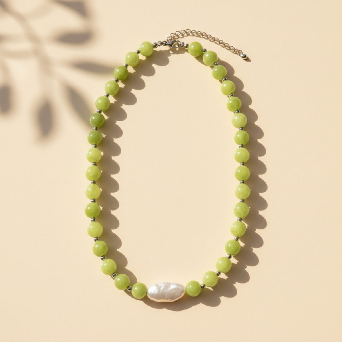 Kiwi Pearl Necklace