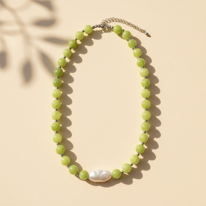 Kiwi Pearl Necklace