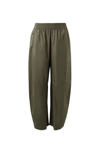 Bella Barrel Pant - Washed Olive. Ceres Life