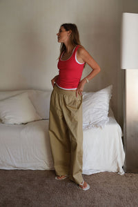 Bella Barrel Pant - Burnt Butter. Ceres Life