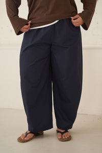 Bella Barrel Pant - True Navy. Ceres Life