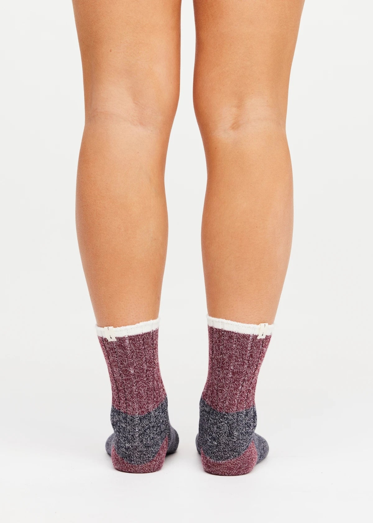 Block Crew Sock - Navy. The Upside