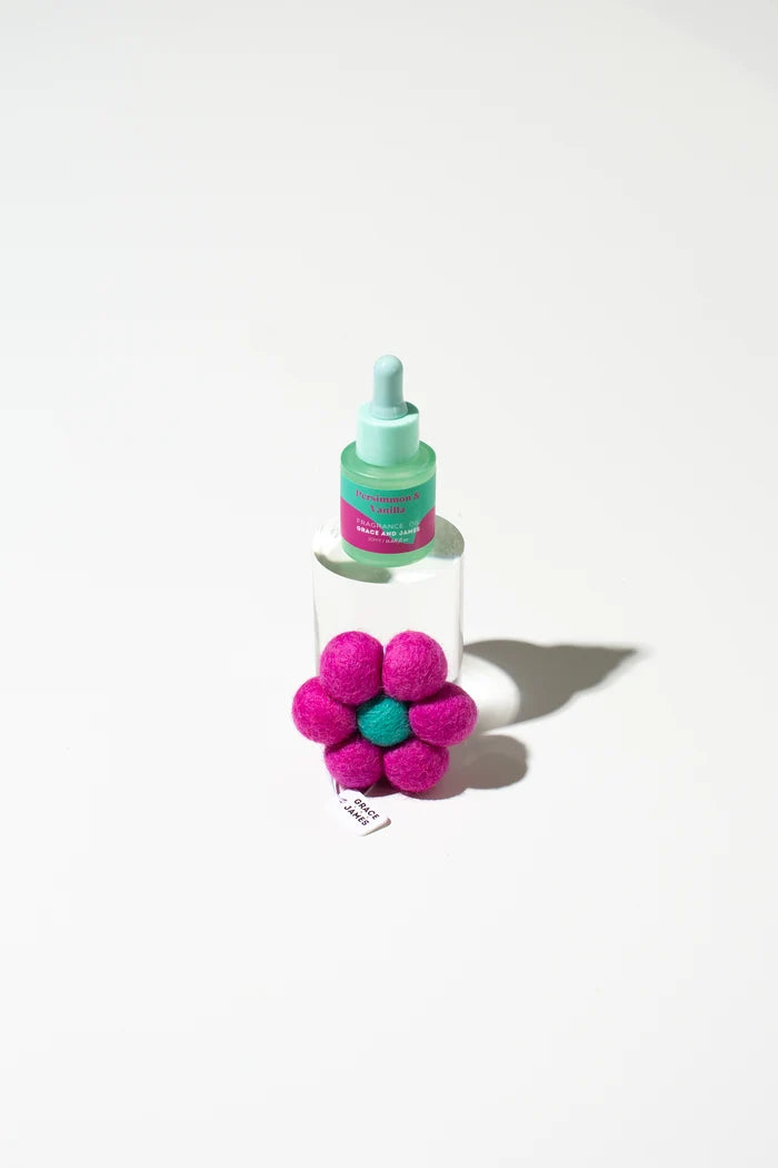 Bloom Collection - Persimmon & Vanilla Felt Air Freshener