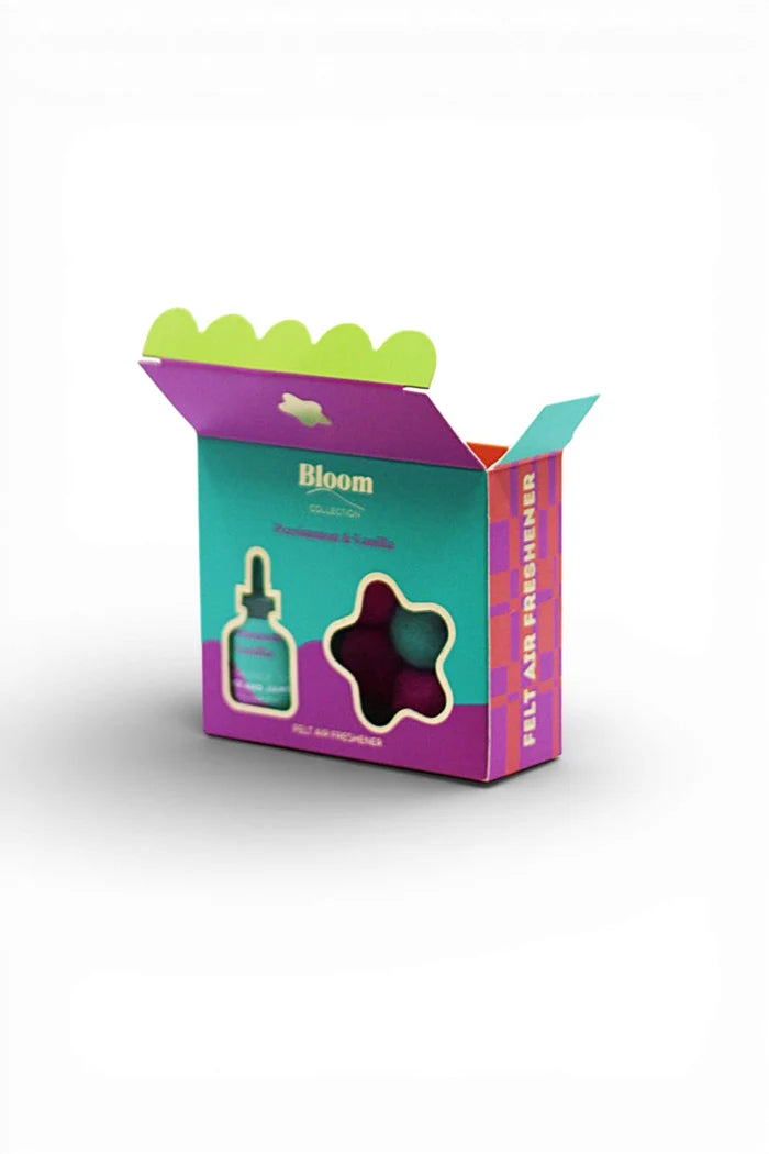 Bloom Collection - Persimmon & Vanilla Felt Air Freshener