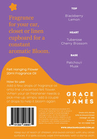 Bloom Collection - Tigerlily & Jasmine Felt Air Freshener