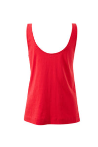Bloom Slouchy Scoop Tank - Heritage Red. Ceres Life