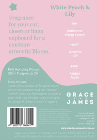 Bloom Collection - White Peach & Lily Air Freshener