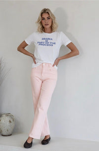 Blush Front Pocket Jeans. Sare Store