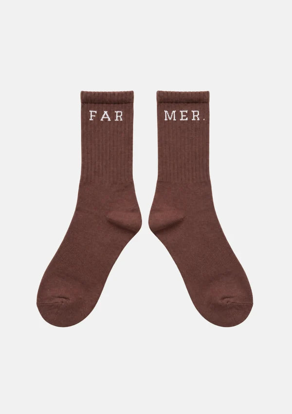Boot Socks - Chocolate