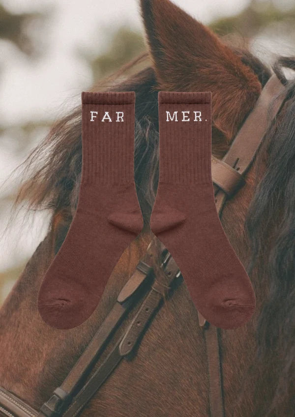 Boot Socks - Chocolate