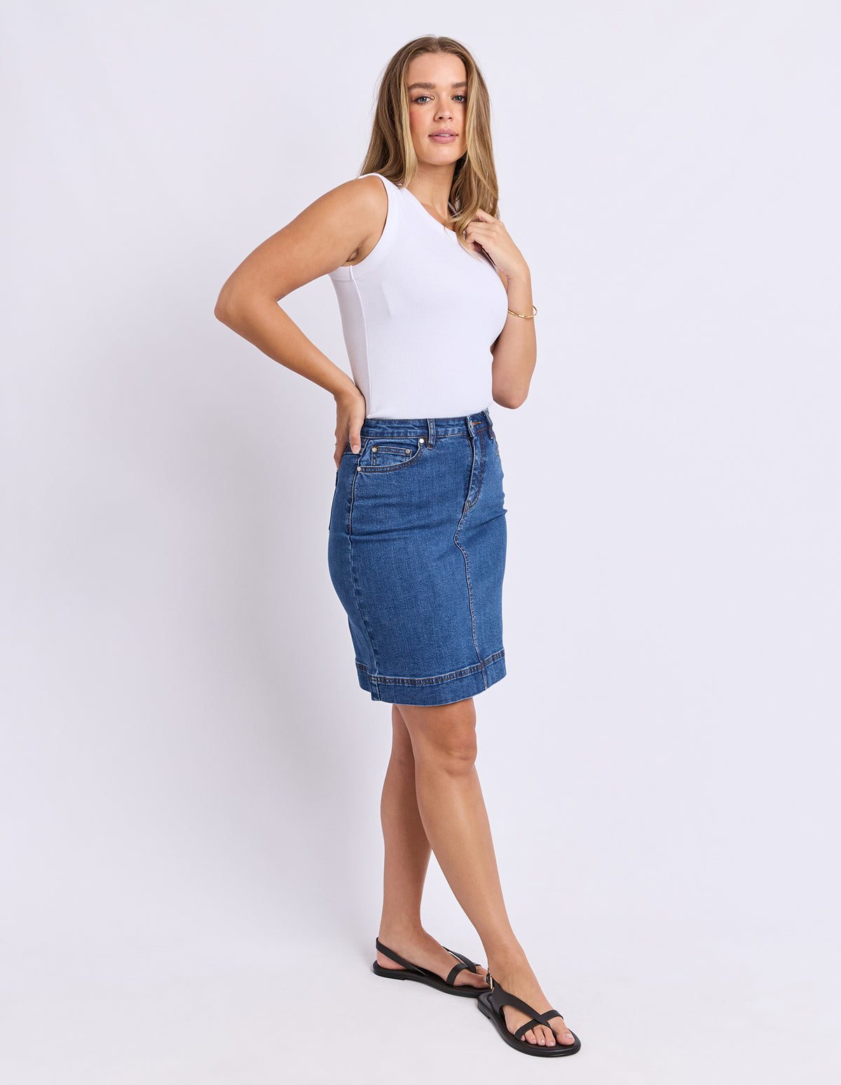 Bower Skirt - Mid. Foxwood
