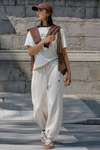 BOWIE BARREL LEG TRAC - BUFF CONTRAST CHOCOLATE BIND