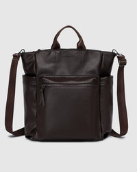 Bronx Backpack - Chocolate. Louenhide