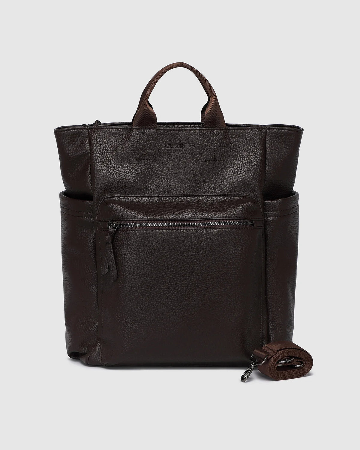 Bronx Backpack - Chocolate. Louenhide