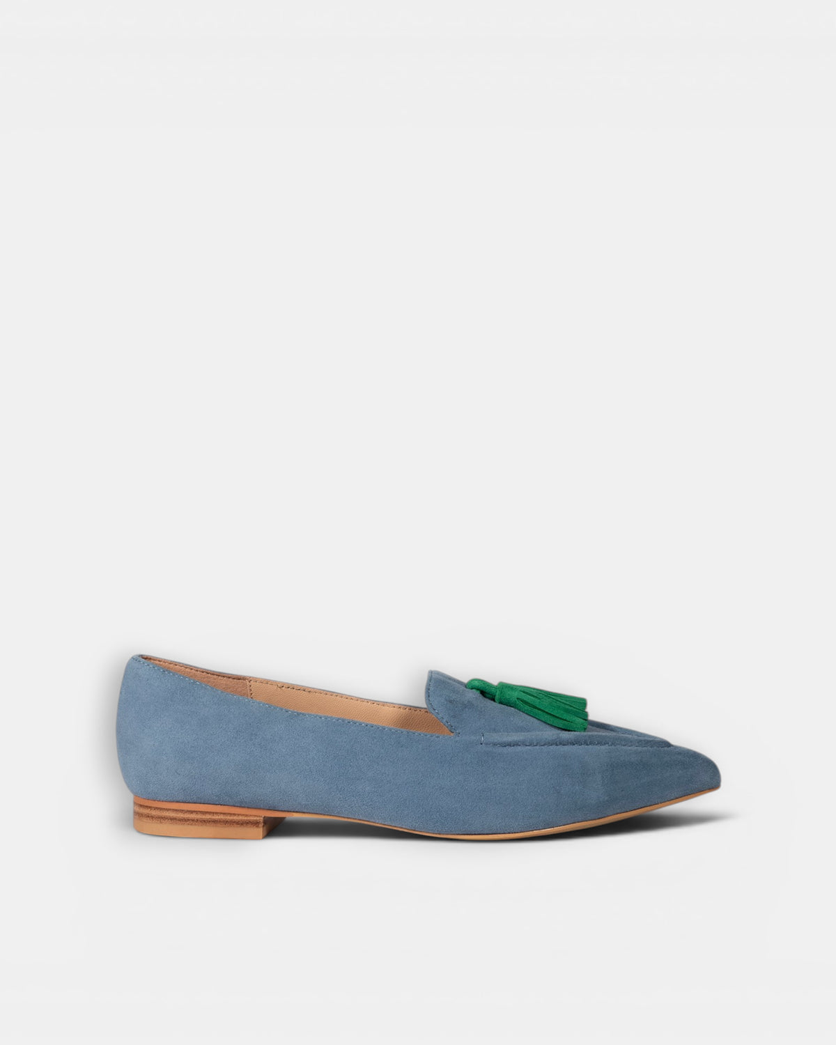 Luna Sole Palace - Cobalt/Emerald Suede