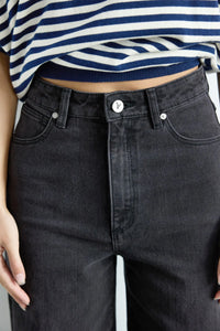 Abrand 94 High & Wide Sophie - Washed Black