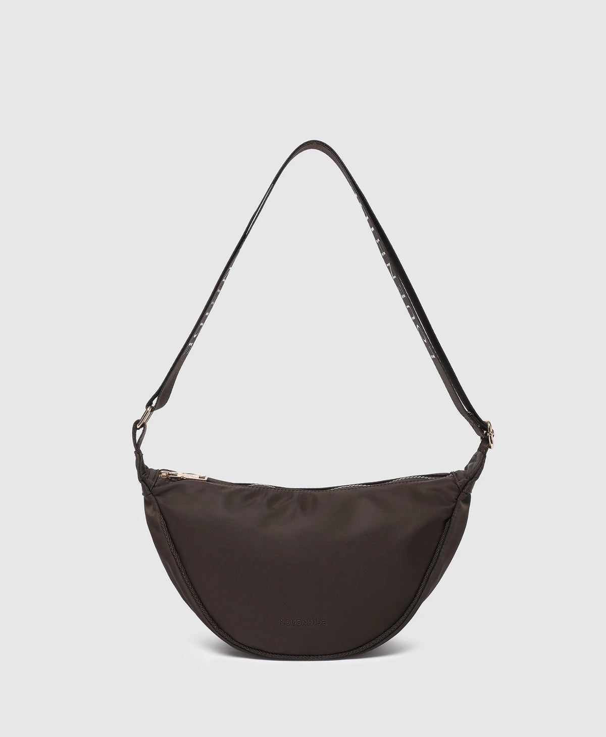 Sylvia Nylon Crossbody Bag - Chocolate